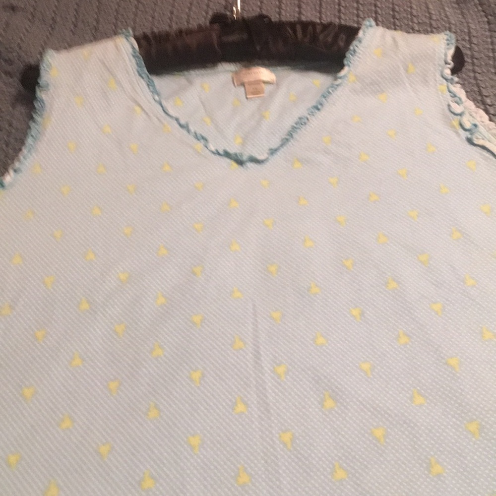 💯% Cotton PJ Top w/ 🌴 Design-SOFT